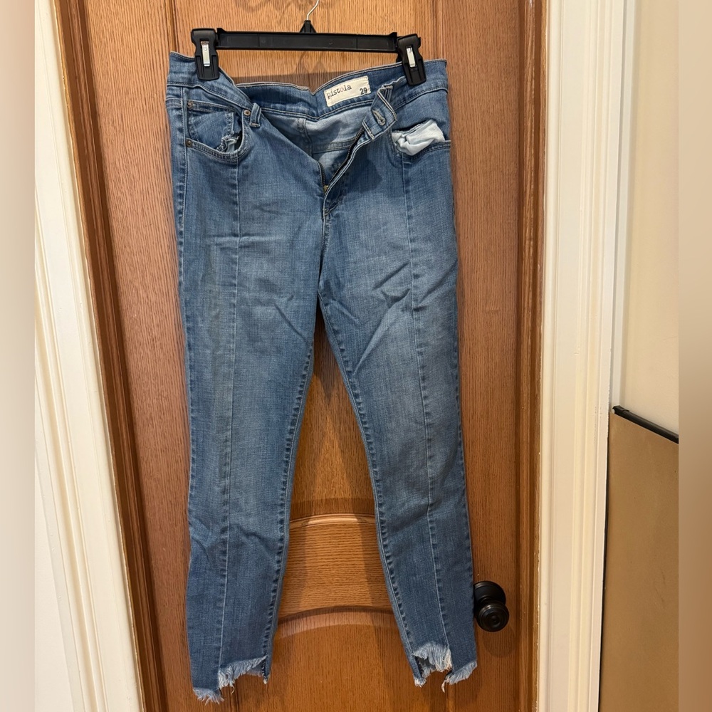Pistola Light Blue Denim Pants